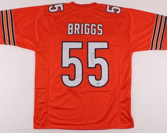 Camiseta autografiada de Lance Briggs - Autenticidad del holograma de Beckett