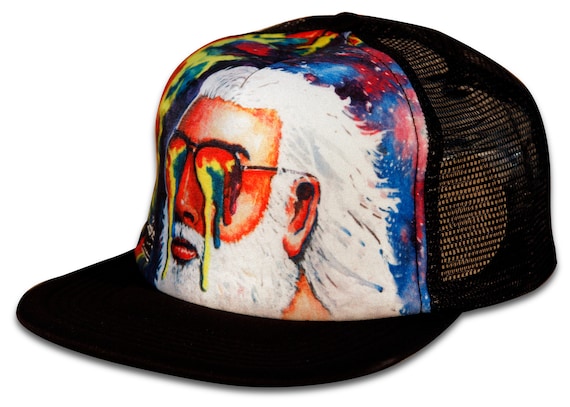 Grateful Dead Trucker Hat JERRY GARCIA 