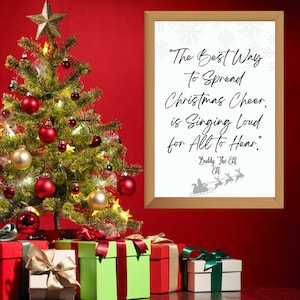 Elf Inspired Movie Quote 8X10 Digital Print