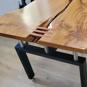 Moderner Schreibtisch, Massivholz Schreibtisch, Home Office Schreibtisch, Holz und Stahl Schreibtisch, kundenspezifischer Schreibtisch, Industrie Schreibtisch, Büromöbel, Arbeitsplatz, Lux Schreibtisch