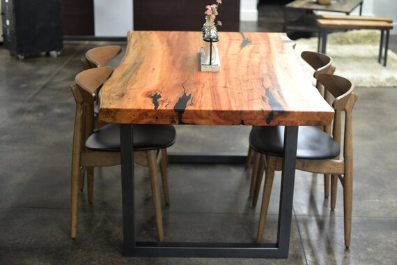 Exotic wood dining online tables
