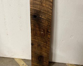 Reclaimed Barn Wood Slab, Weathered Grain, Salvaged Timber, Decor, DIY