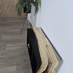 unique bench, Entry bench, live edge bench, modern bench, black bench, entry wall bench, contemporary bench, bench, wood bench, custom bench