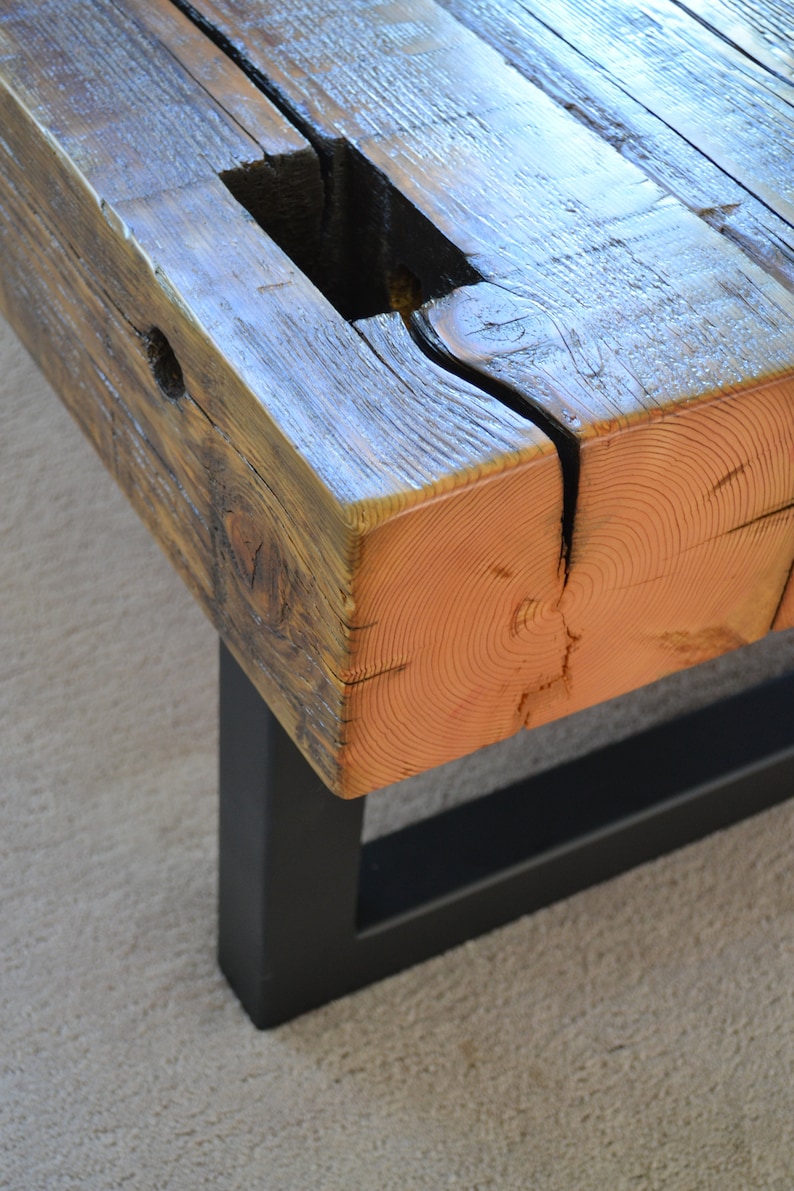 Barn Beam Table Cabin Table. Farm House Table Farm Style Etsy