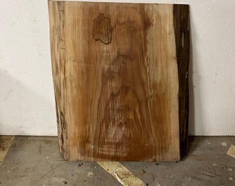 Kiln-Dried Black Walnut Wood Slab, Live Edge Lumber