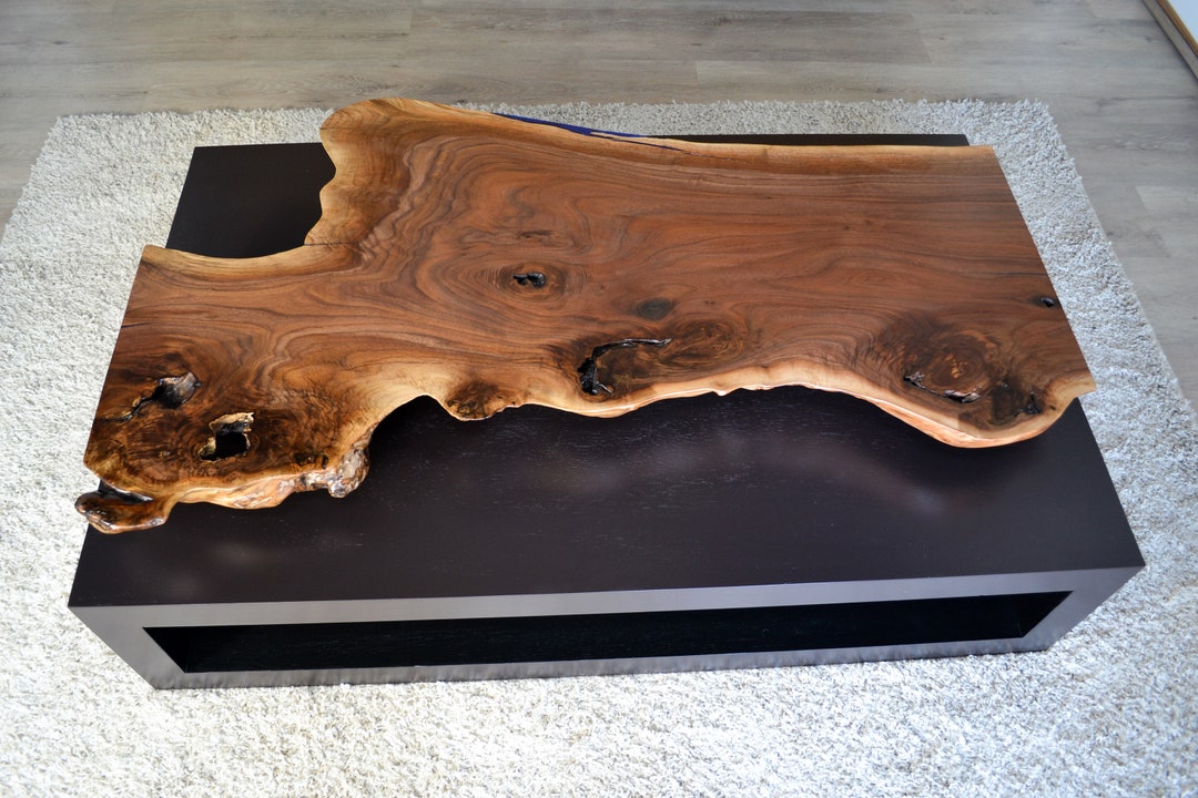 Unique Coffee Table, Live Edge Coffee Table, Luxury Coffee Table ...