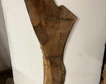 Kiln Dried Black Walnut Slab, Live Edge Lumber, DIY Furniture