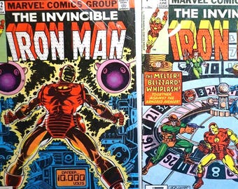 マーベルコミックの無敵のアイアンマン第1巻、第95号、1977年 - Etsy 日本