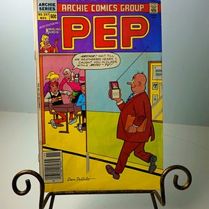 Archie Series Archie Comics Group PEP No. 397 Nov. 1984 Comic Book NEWSSTAND ISSUE
