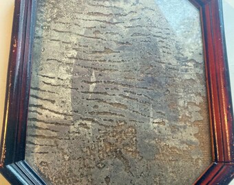 Antique Framed Photograph of Man in Uniform