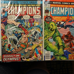 2 Die Champs-Comics #3 Feb 1977 & #9 Dez 1976