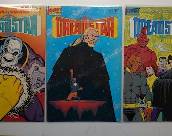 3 Dreadstar Issues by First Comic Books #30, #31, #32 1987  All in Good Vintage Condition