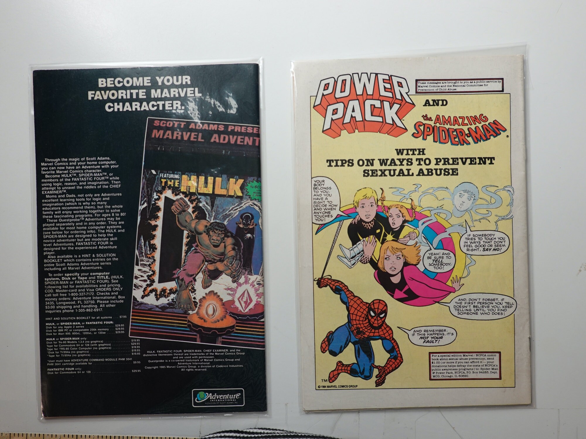 2 the Uncanny X MEN #205 & #206 1986 25th Anniversary Marvel