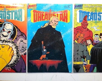 Dreadstar Comic Book Lot: First Comics Issues #30-32, 1987