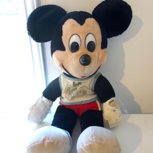 ヴィンテージ￼カリフォルニアぬいぐるみミッキーマウス ディズニー ミッキーマウス ぬいぐるみ 26cm カリフォルニア