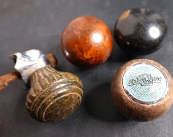 Variety of Antique Gear Shifter Knobs 4 Total