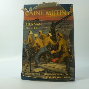 Signed First Edition: The Caine Mutiny, Herman Wouk, WWII Novel