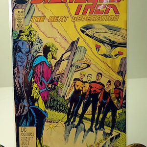 Star Trek The Next Generation #6 July 1988 DC Comics 6 Issue Mini Series Based On The Hot New Show