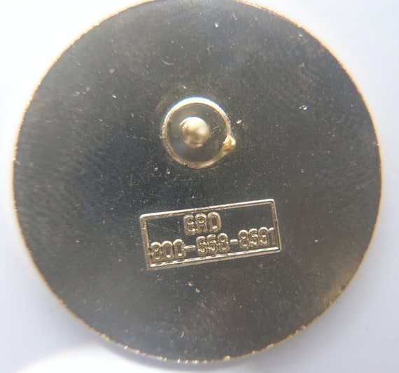 Lot of 4 Vintage Metal Enamel Alaska Lapel Pins, … - image 4