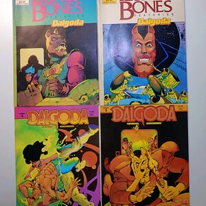 Flesh & Bones Featuring Dalgoda Comic Books: Upshot/Fantagraphics Publishing