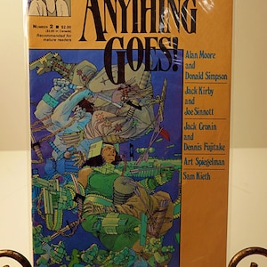 Anything Goes #2  Comic Book Published by Fantagraphics Books in 1986.