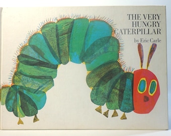 La oruga muy hambrienta de Eric Carle, publicado por Philomel Books. Decimocuarta edición, noviembre de 1983.
