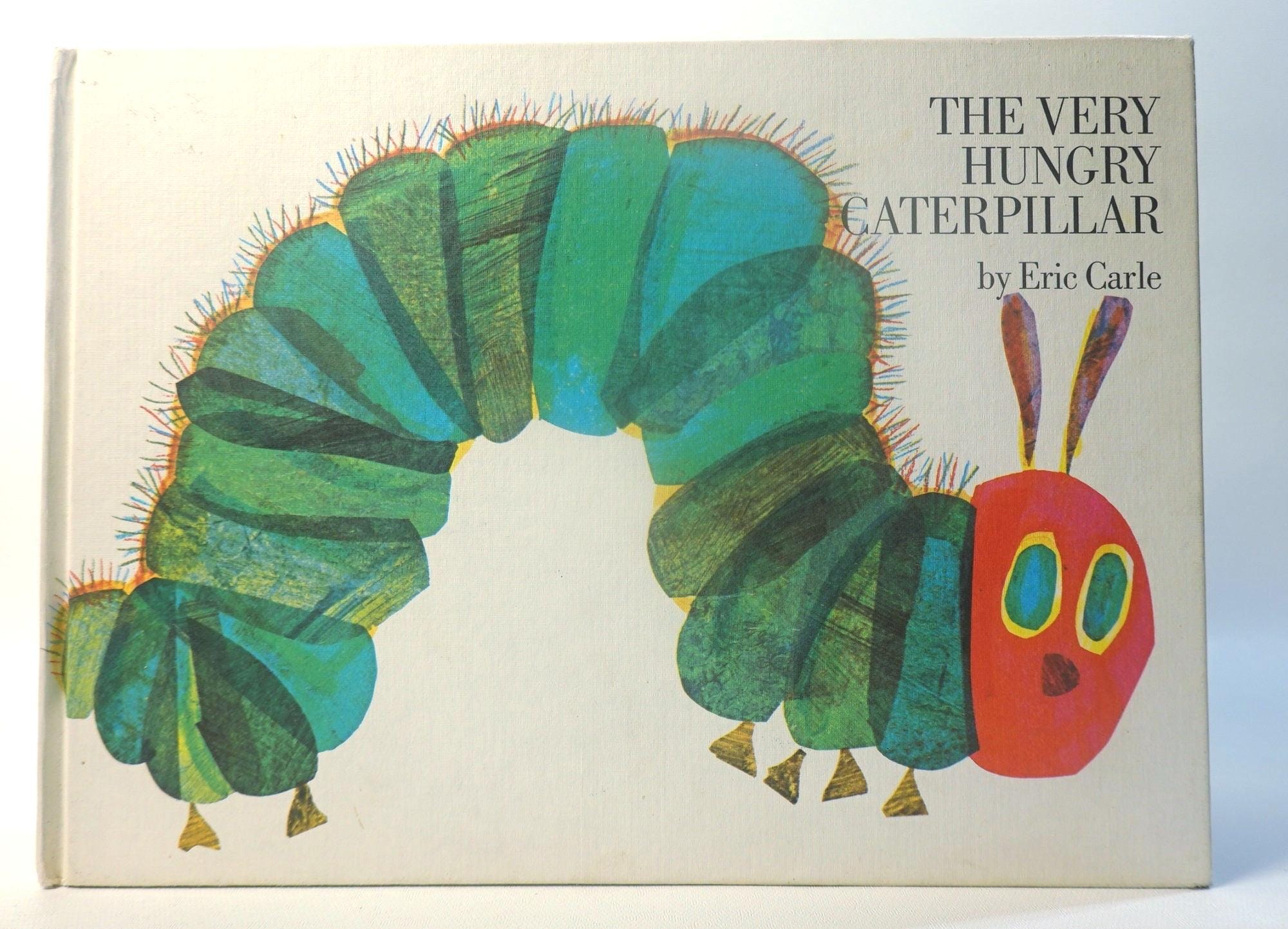 The Very Hungry Caterpillar Eric Carle 1983 Hardcover Vintage Book - Etsy