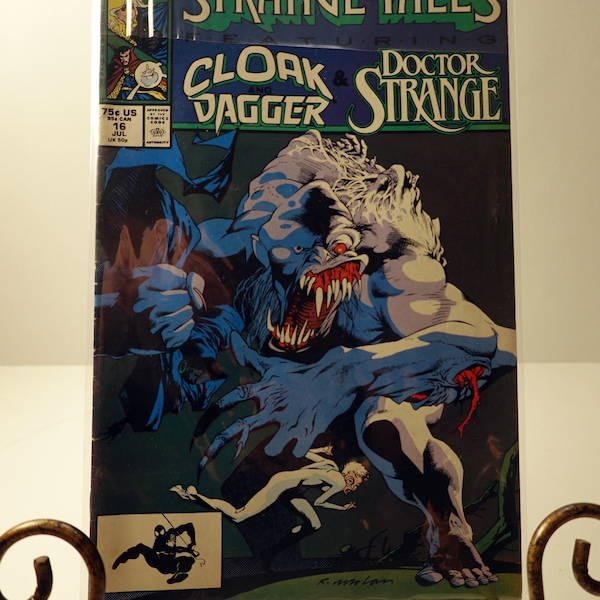 Strange Tales Featuring Cloak & Dagger and Dr Strange #16 July 1988