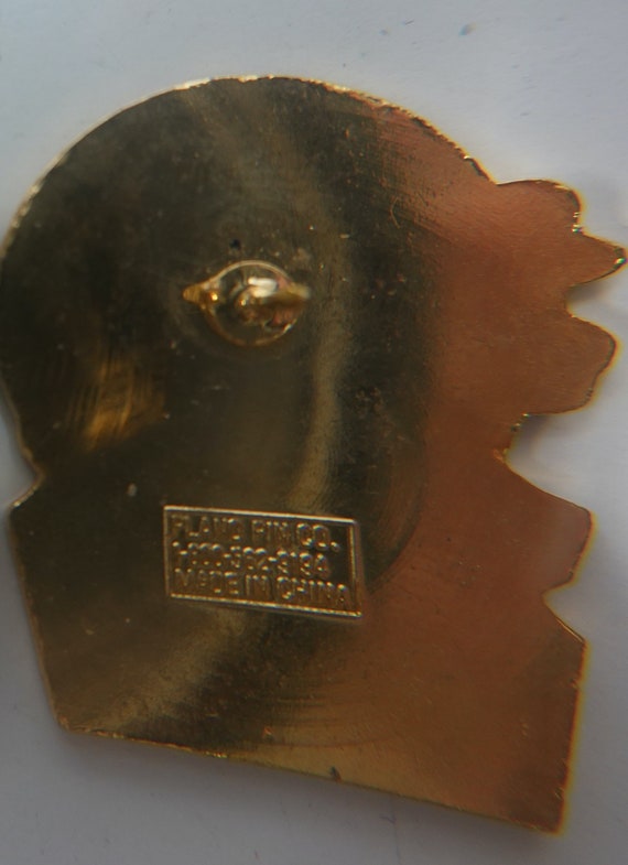 Lot of 4 Vintage Metal Enamel Alaska Lapel Pins, … - image 6