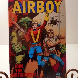 1986 Eclipse Airboy Comic Book  This book is in very good condition.