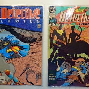 Detective Comics n° 611 et n° 612 : univers DC de l&#39;âge du cuivre de 1990