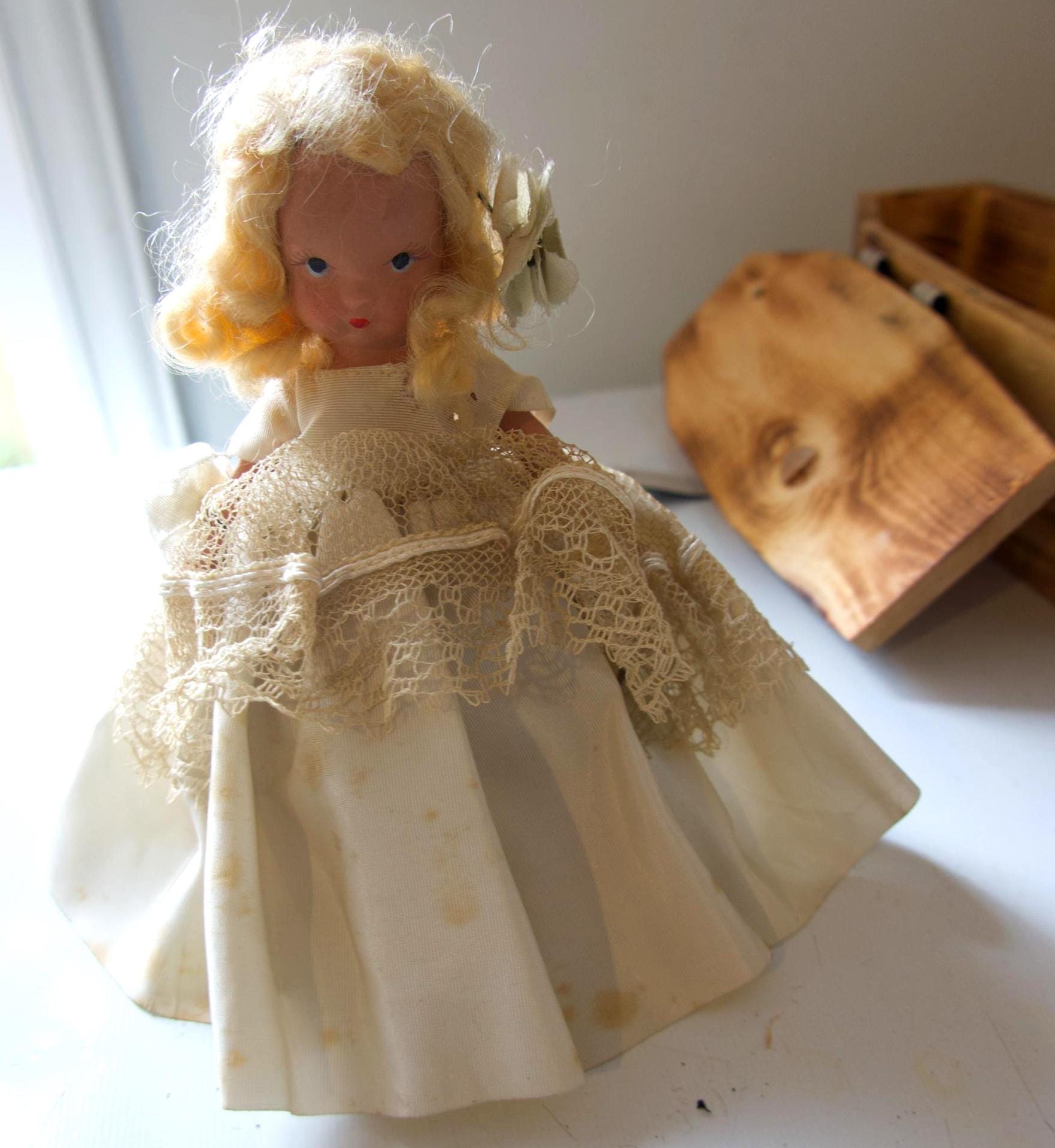 1940s Porcelain Doll
