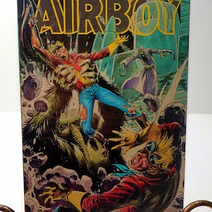 1989 AIRBOY #50 (Giant-Sized) by Eclipse Comics