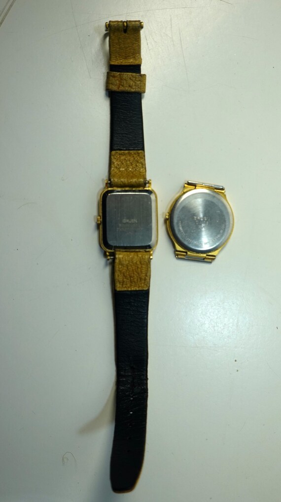 SALE! Lot of 2 Vintage Gruen Watches for parts/&/… - image 3