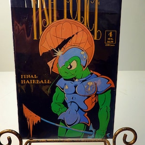 Fishwrap Presents: The Fish Police #4 Aug. 1986 Final Hairball