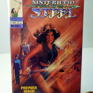 The Sisterhood of Steel Premiere Issue Dec. 1984 by Epic Comics