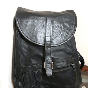 Vintage Wilson Leather Backpack Purse - Etsy display picture 3