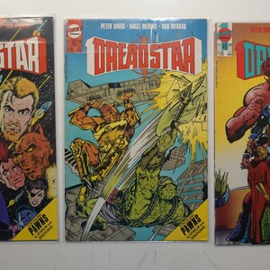 Dreadstar Comic Books: #46, #47, #49 - 1989 First Comics