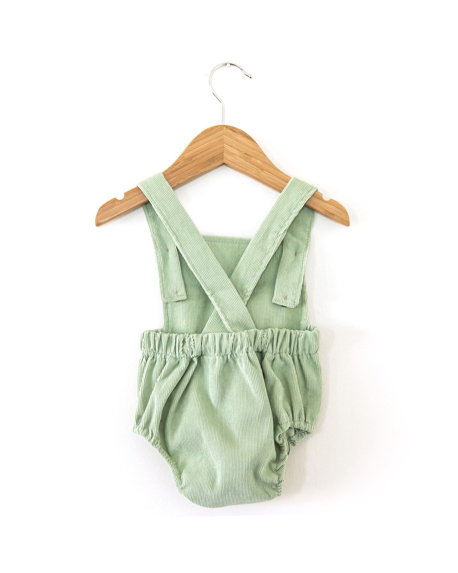 Mint Green Corduroy Overall Baby Romper Summer Baby Romper Etsy