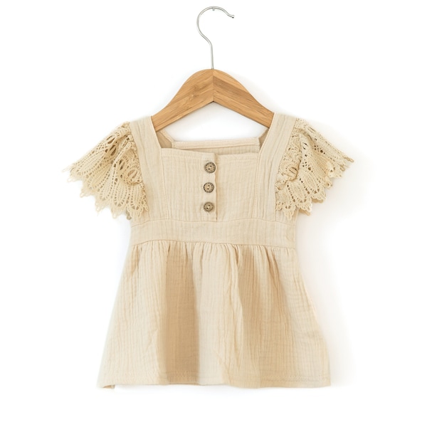 Cream Toddler Dress Etsy