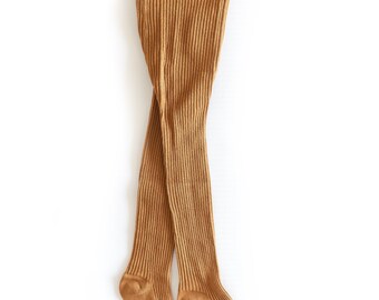 infant orange tights