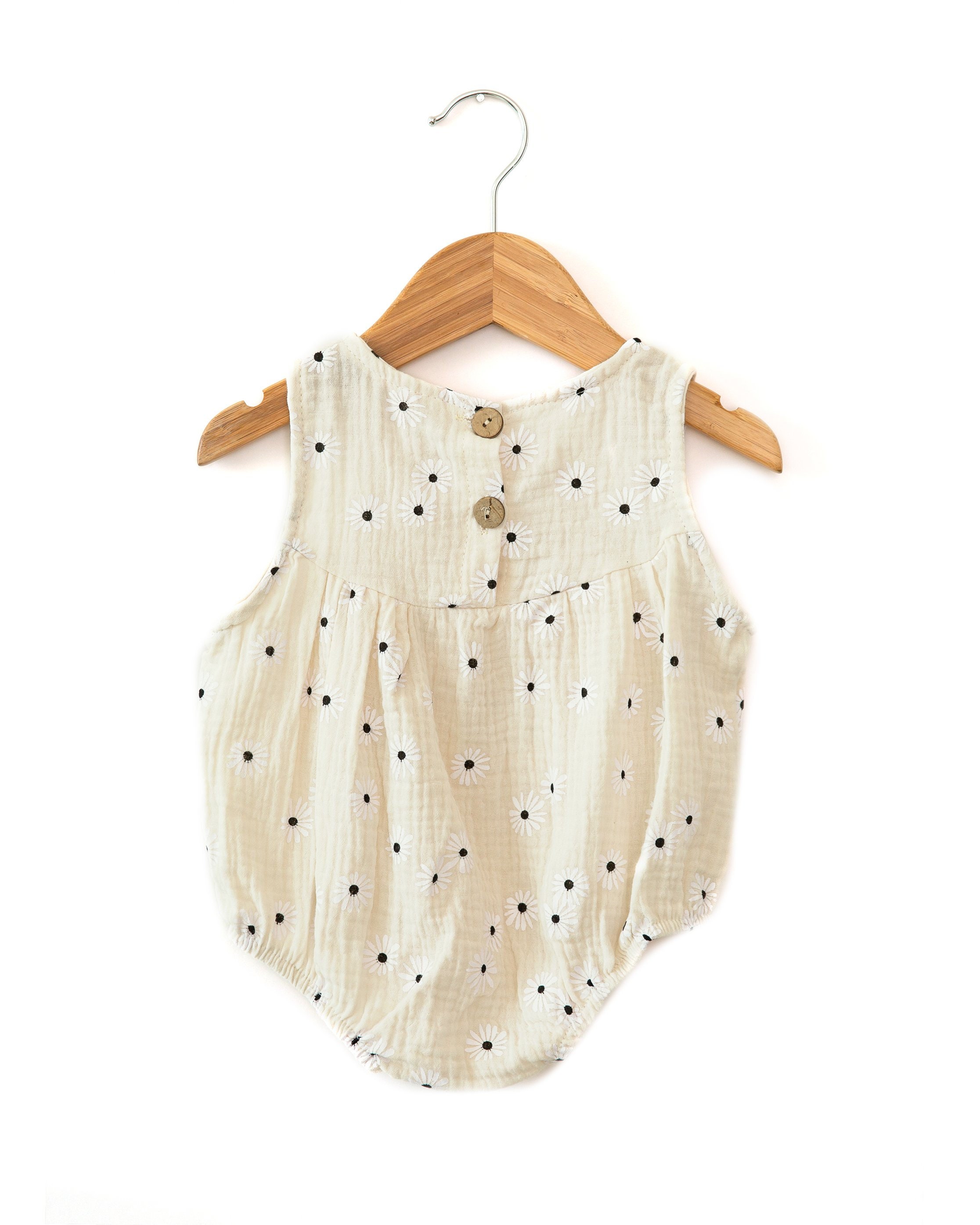 Baby Girl Romper Summer Baby Girl Romper Sleeveless Baby Etsy