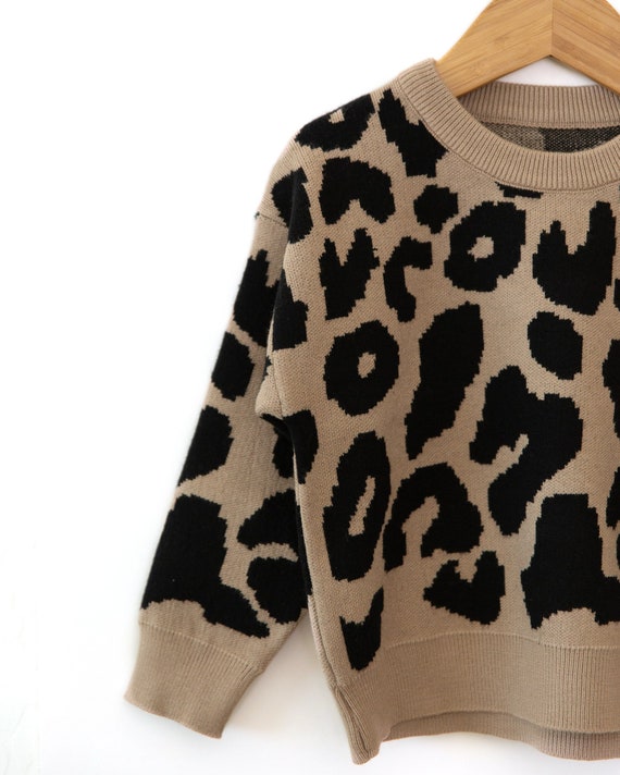 Baby Girl Leopard Sweater Little Girl 