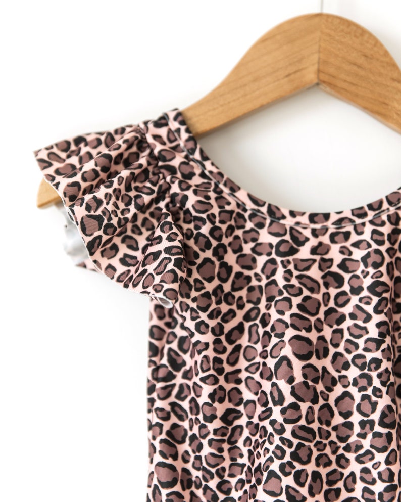 Little Girl Cheetah Swimsuit Toddler Girl Cheetah Print Etsy