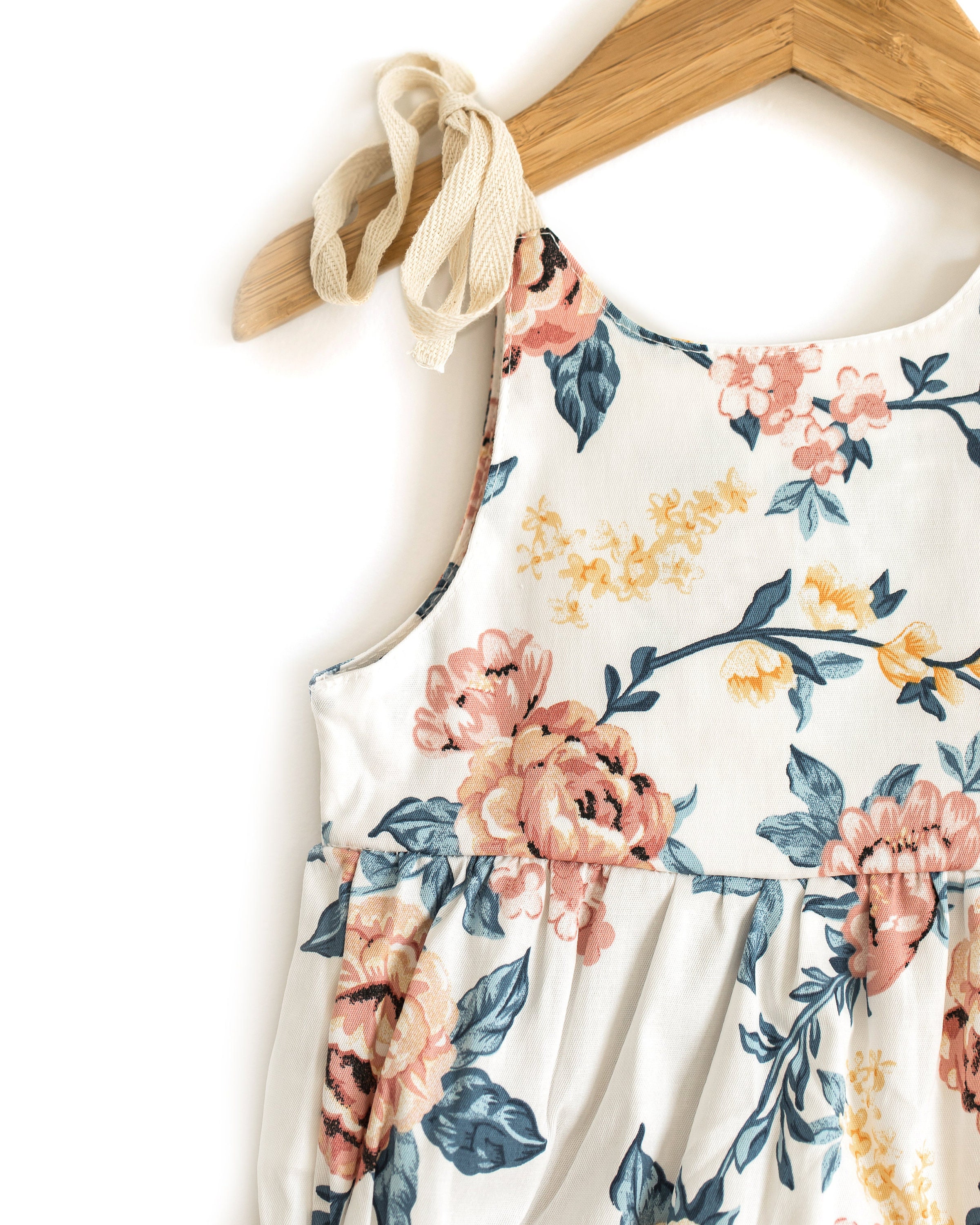 Floral Baby Girl Romper Summer Baby Girl Romper Tank Top Baby Etsy