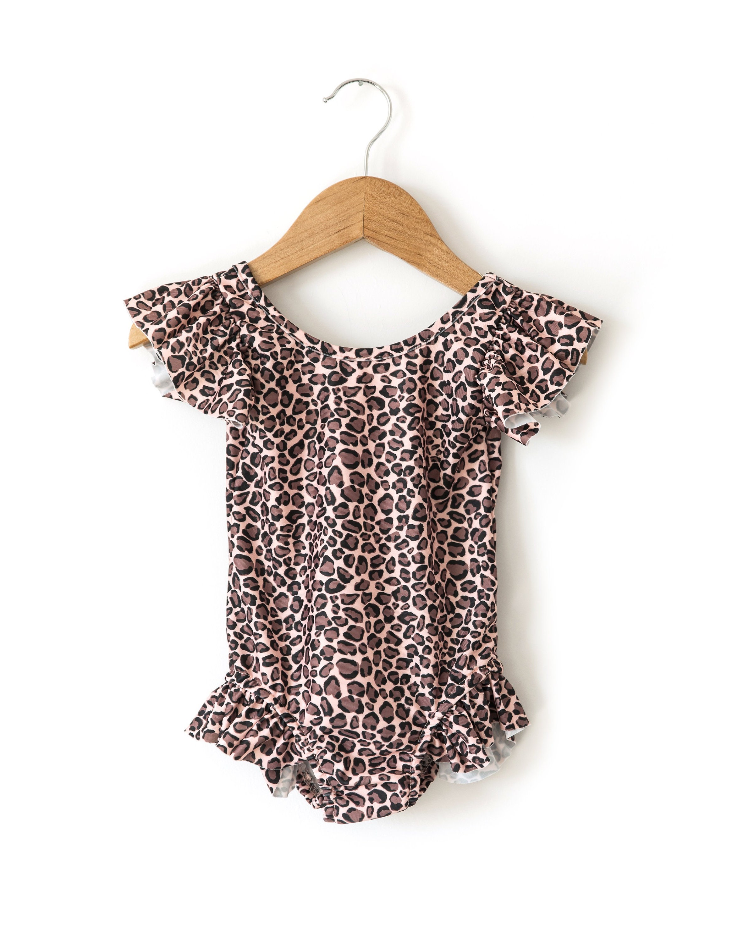 Little Girl Cheetah Swimsuit Toddler Girl Cheetah Print Etsy