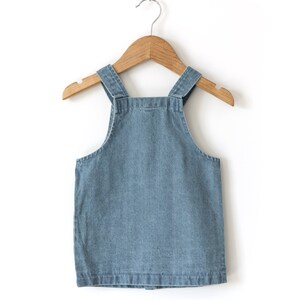 Little Girl Denim Overall Dress Baby 