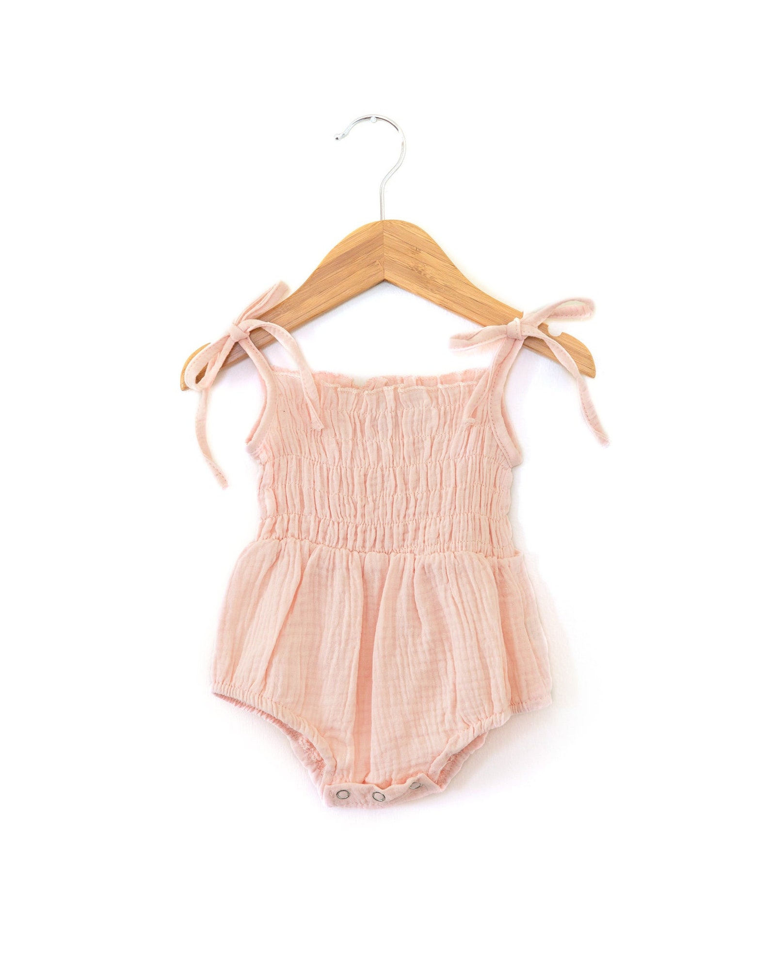 Baby Girl Soft Pink Romper Toddler Girl Summer Romper Baby Etsy