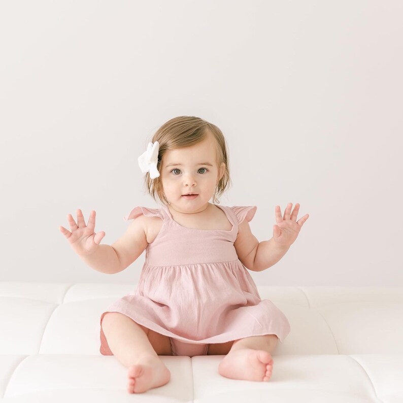 Baby Girl Pink Peplum Top and Bloomer Set Baby Girl Two Piece Etsy