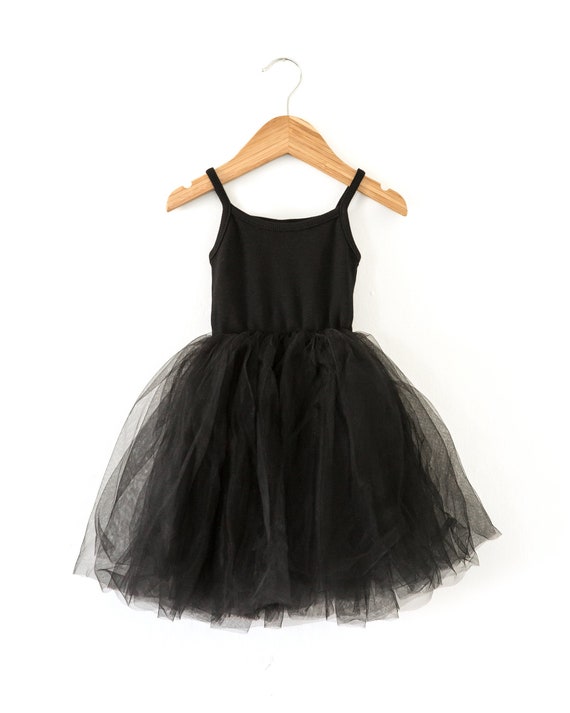 Little Girl Ballerina Dress in Black Baby Girl Dress Little | Etsy